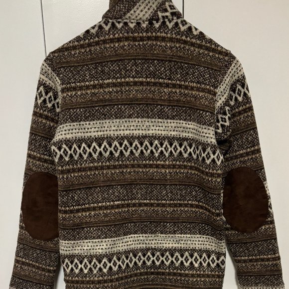 Nepenthes FWK Engineered Garments Fleece Jacket Brown Women’s size 1 - Picture 2 of 11